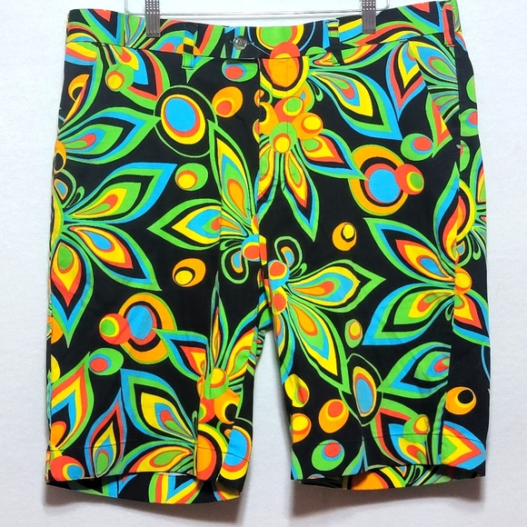 Loudmouth Other - Loud Mouth Heritage Short - Shagadelic Black SIZE 38. #633